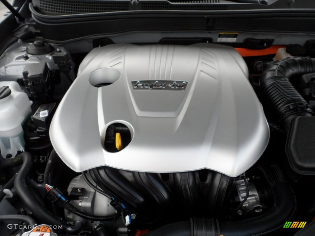 2012 Hyundai Sonata Hybrid 2.4 Liter h DOHC 16-Valve D-CVVT 4 Cylinder Gasoline/Electric Hybrid Engine Photo #62256838