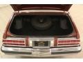 1978 Pontiac Bonneville Off White Interior Trunk Photo