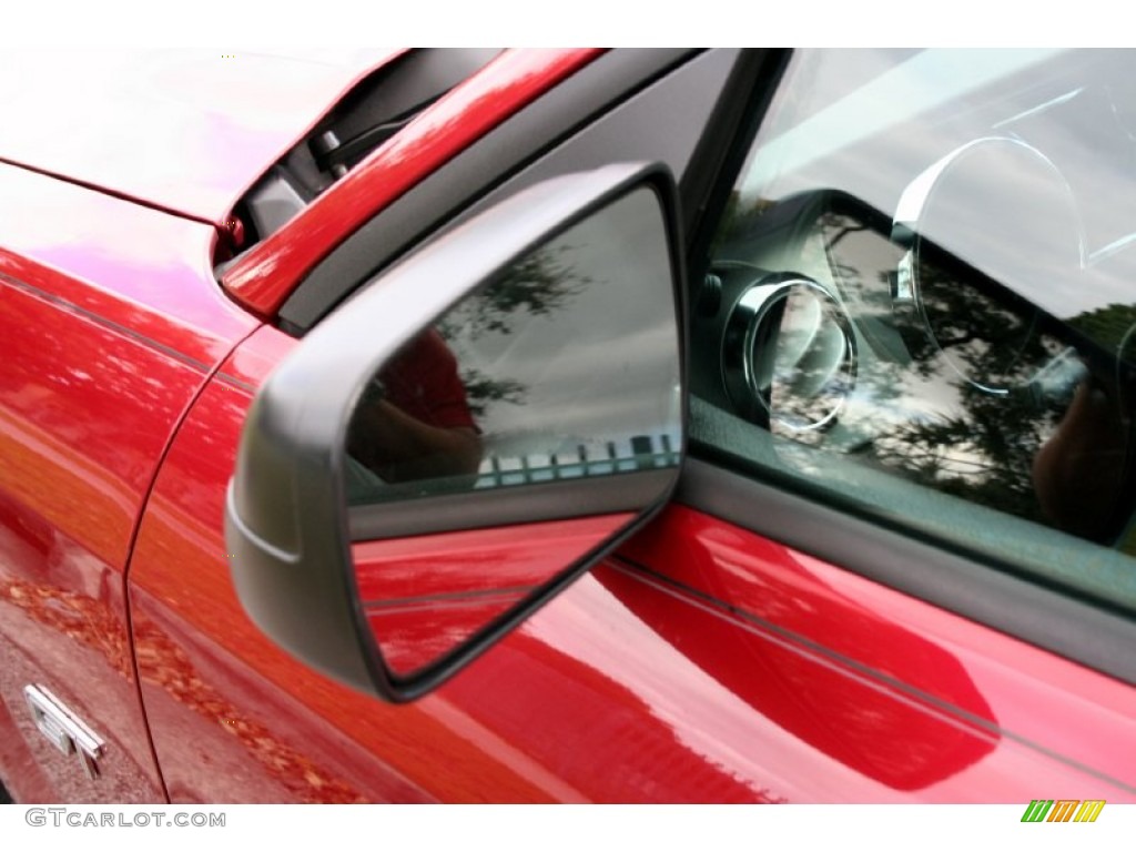 2005 Mustang GT Premium Convertible - Redfire Metallic / Dark Charcoal photo #31