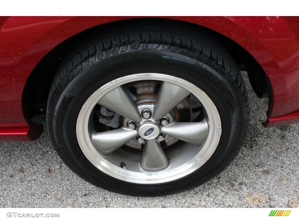 2005 Ford Mustang GT Premium Convertible Wheel Photo #62257879