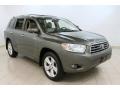 2008 Cypress Green Pearl Toyota Highlander Limited 4WD  photo #1