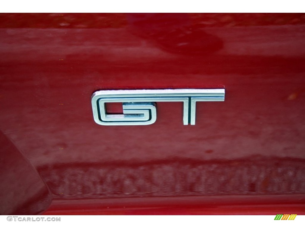 2005 Mustang GT Premium Convertible - Redfire Metallic / Dark Charcoal photo #58