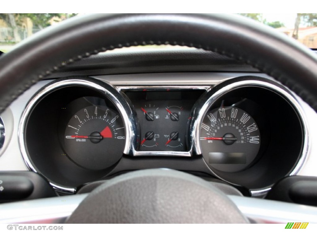 2005 Mustang GT Premium Convertible - Redfire Metallic / Dark Charcoal photo #65