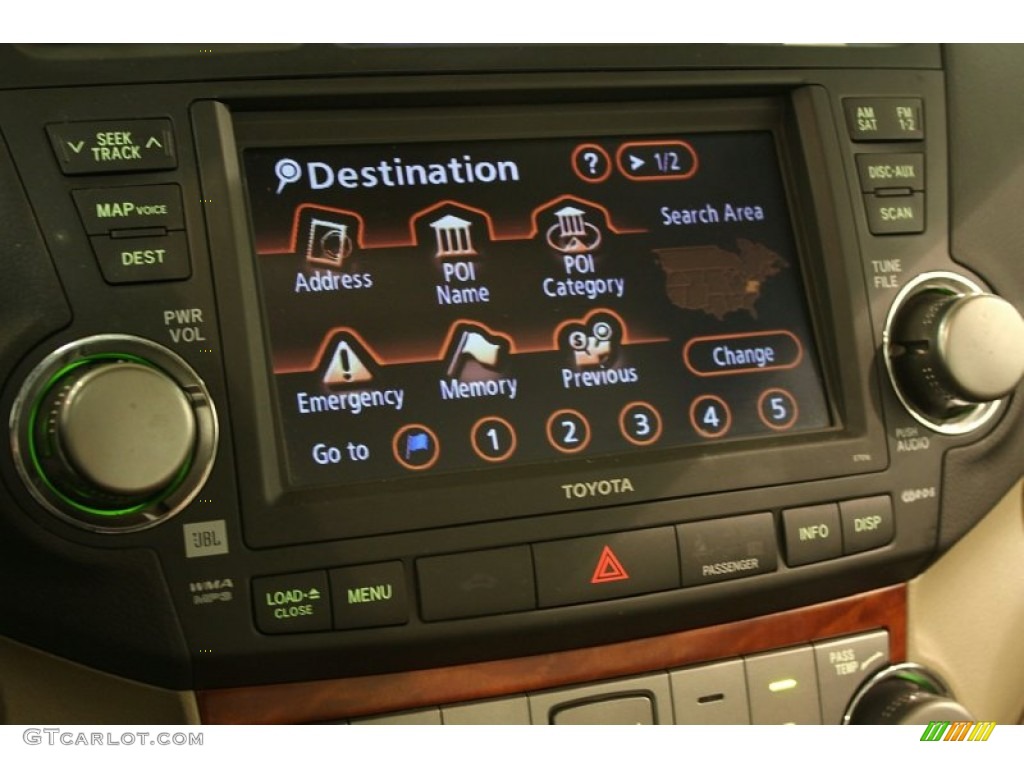 2008 Highlander Limited 4WD - Cypress Green Pearl / Sand Beige photo #17
