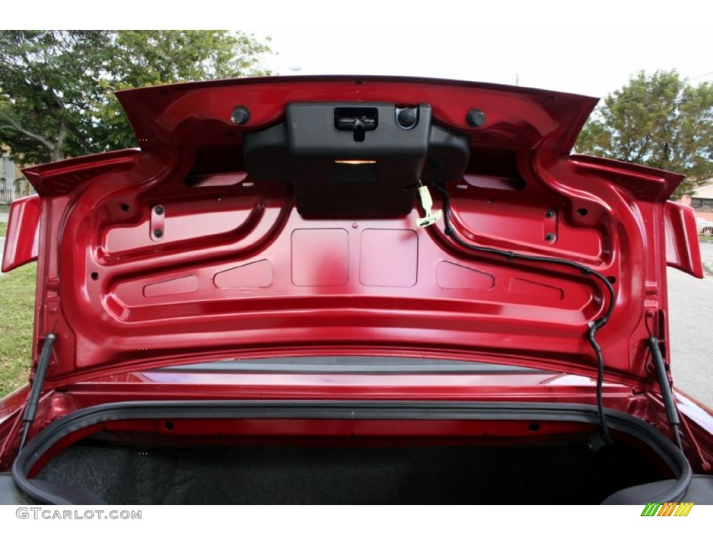 2005 Mustang GT Premium Convertible - Redfire Metallic / Dark Charcoal photo #83