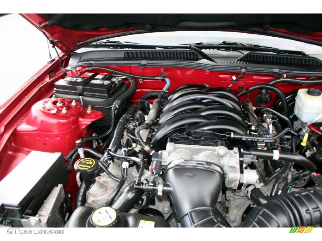 2005 Mustang GT Premium Convertible - Redfire Metallic / Dark Charcoal photo #90