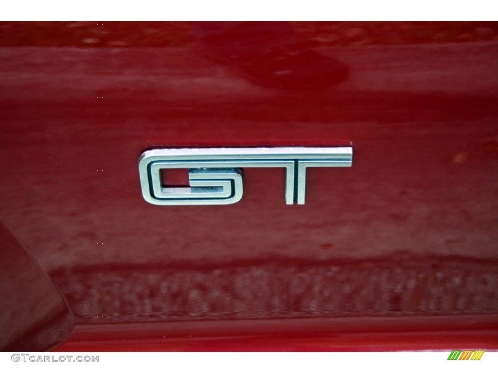 2005 Mustang GT Premium Convertible - Redfire Metallic / Dark Charcoal photo #98