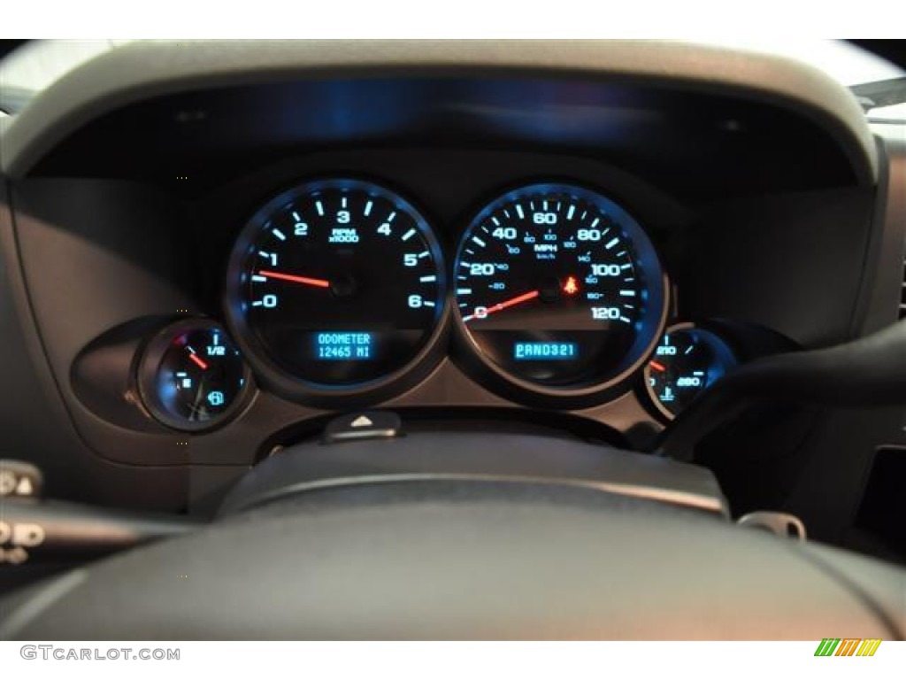 2011 Silverado 1500 LS Regular Cab - Steel Green Metallic / Dark Titanium photo #3