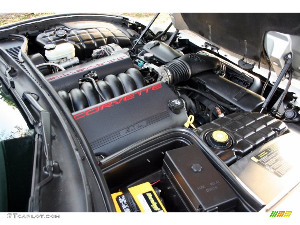 2003 Chevrolet Corvette Coupe 5.7 Liter OHV 16 Valve LS1 V8 Engine Photo #62259055