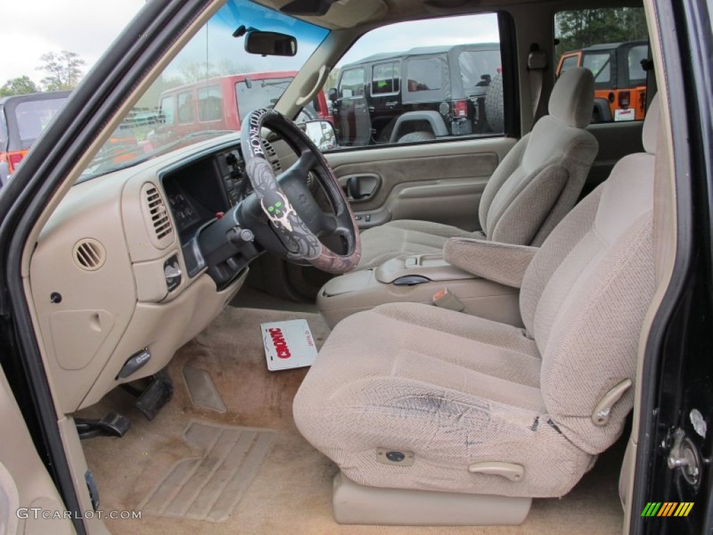 1997 C/K K1500 Extended Cab 4x4 - Black / Neutral Shale photo #10
