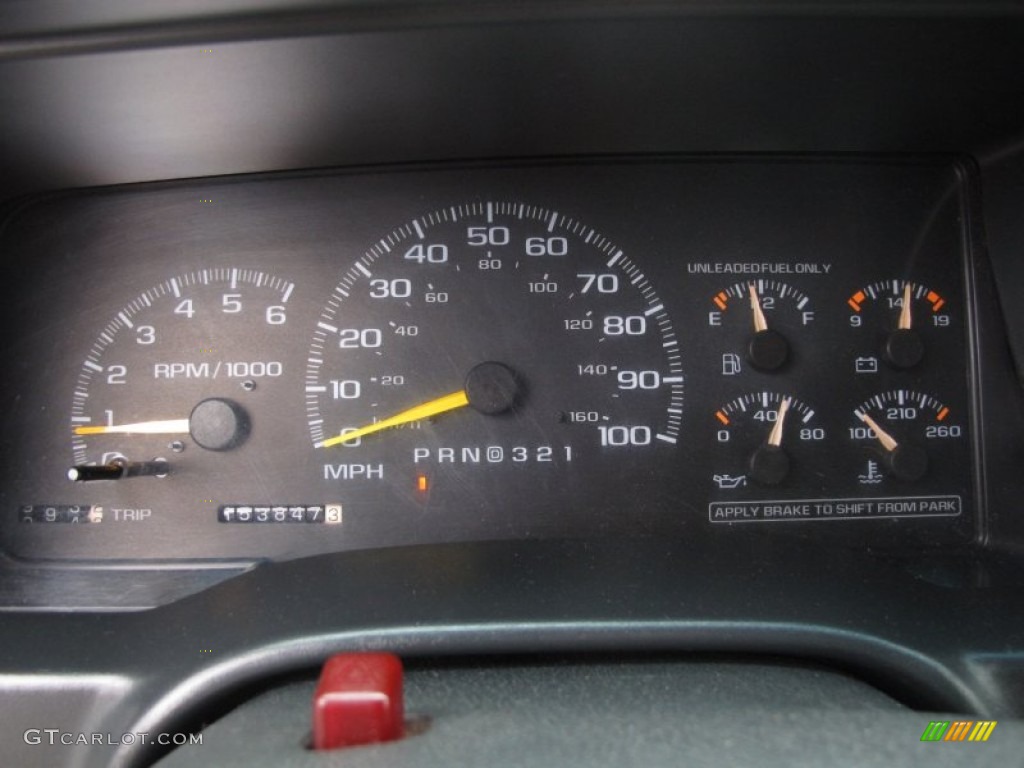 1997 C/K K1500 Extended Cab 4x4 - Black / Neutral Shale photo #16