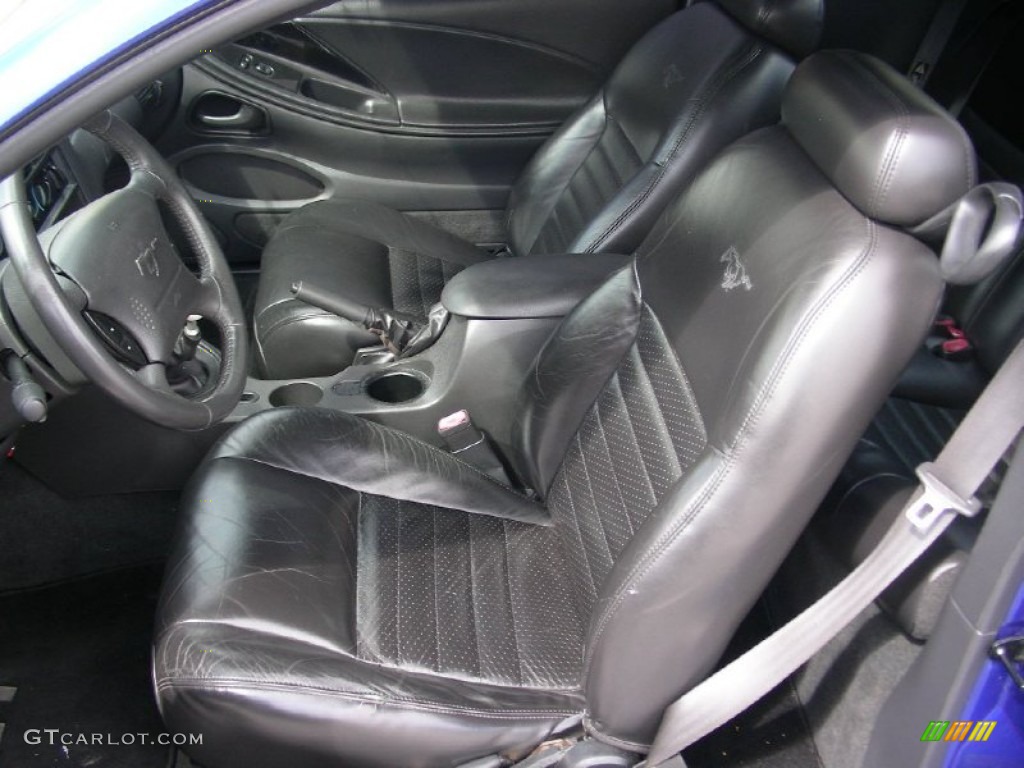 2003 Mustang GT Coupe - Sonic Blue Metallic / Dark Charcoal photo #6