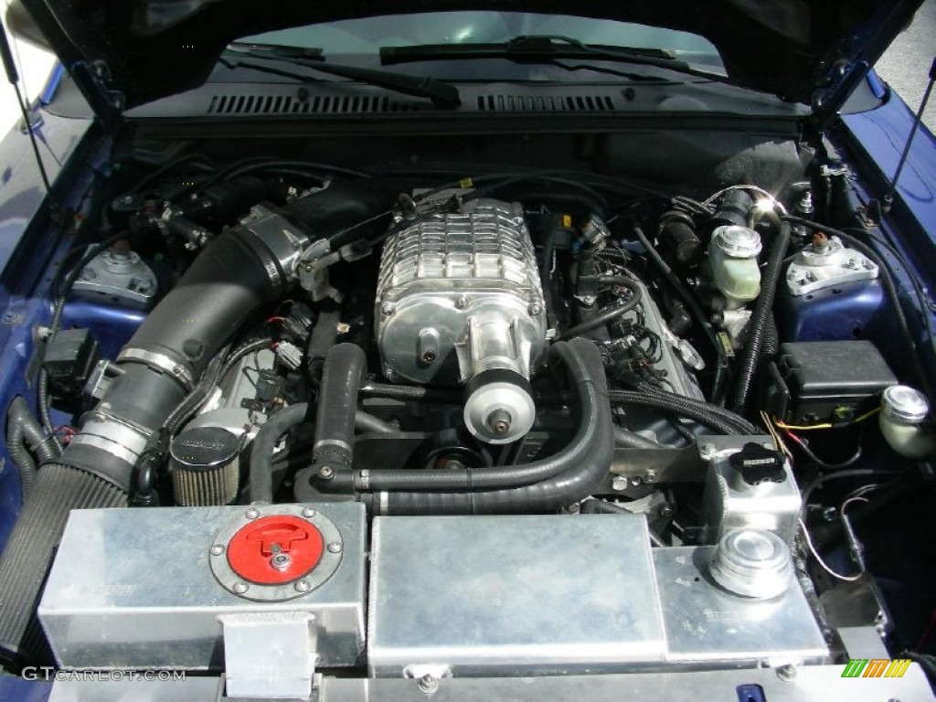 2003 Mustang GT Coupe - Sonic Blue Metallic / Dark Charcoal photo #8