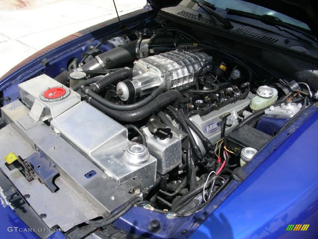 2003 Ford Mustang GT Coupe 4.6 Liter Supercharged SOHC 16-Valve V8 Engine Photo #62260585