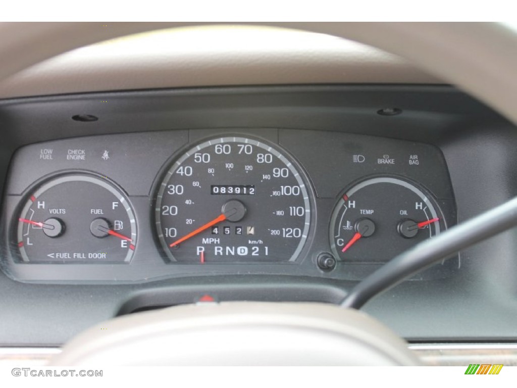 1999 Ford Crown Victoria LX Gauges Photo #62260756