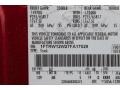 G2: Redfire Metallic 2007 Ford F150 XLT SuperCrew Color Code