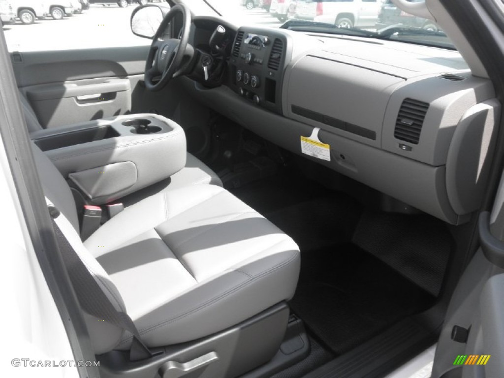 2012 Sierra 1500 Regular Cab 4x4 - Summit White / Dark Titanium photo #12