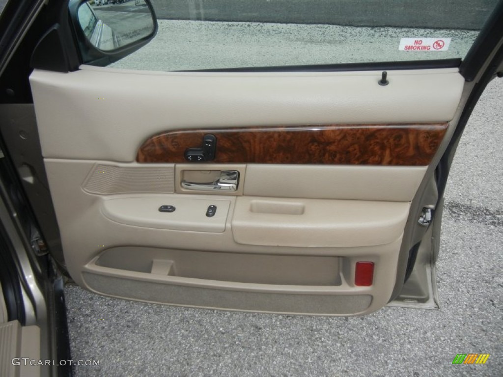 2005 Mercury Grand Marquis LS Medium Parchment Door Panel Photo #62262018