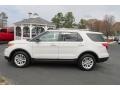 2011 White Suede Ford Explorer XLT  photo #8