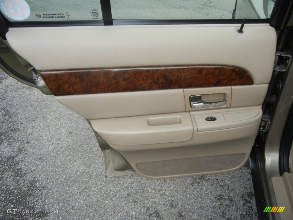 2005 Mercury Grand Marquis LS Medium Parchment Door Panel Photo #62262052