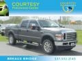 2009 Sterling Grey Metallic Ford F250 Super Duty Lariat Crew Cab 4x4  photo #1