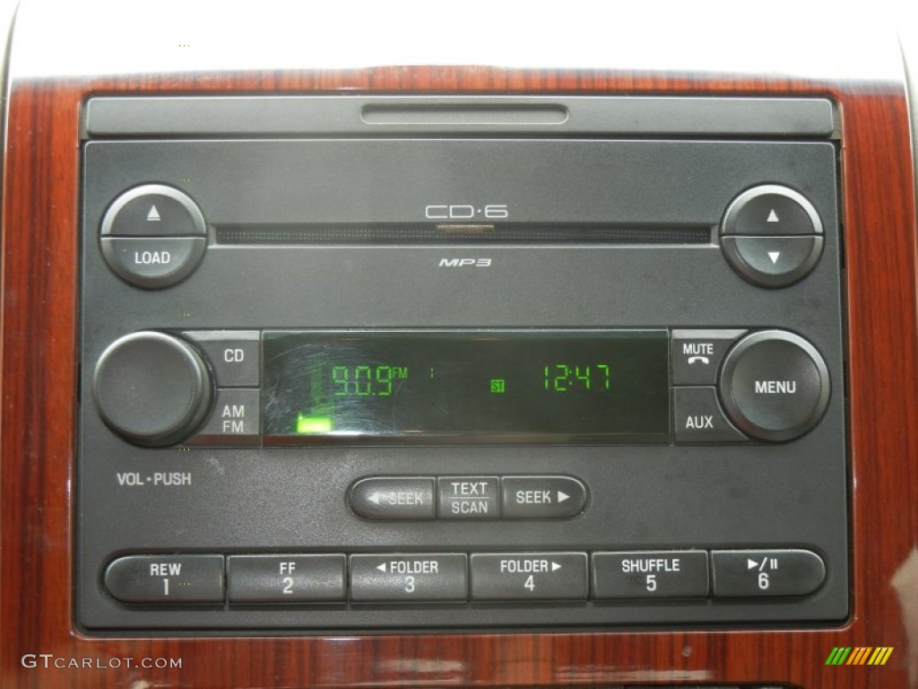 2007 Ford F150 Lariat SuperCrew 4x4 Audio System Photo #62262588