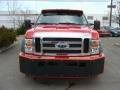 2009 Red Ford F450 Super Duty XL Regular Cab Tow Truck  photo #2