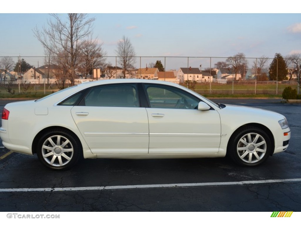Arctic White 2005 Audi A8 L 4.2 quattro Exterior Photo #62264140