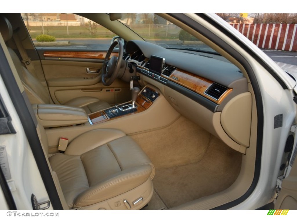 Beige Interior 2005 Audi A8 L 4.2 quattro Photo #62264167
