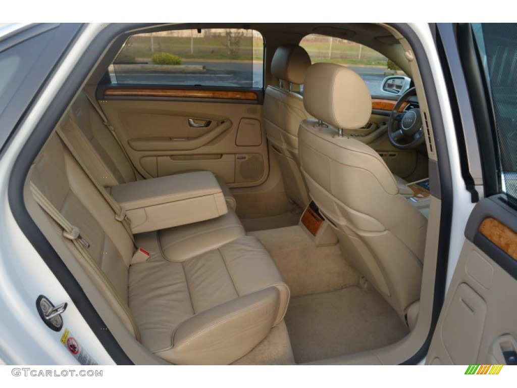 2005 Audi A8 L 4.2 quattro Rear Seat Photo #62264176