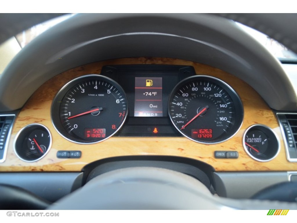 2005 Audi A8 L 4.2 quattro Gauges Photo #62264212