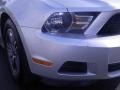 2011 Ingot Silver Metallic Ford Mustang V6 Premium Convertible  photo #2
