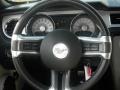 Stone 2011 Ford Mustang V6 Premium Convertible Steering Wheel