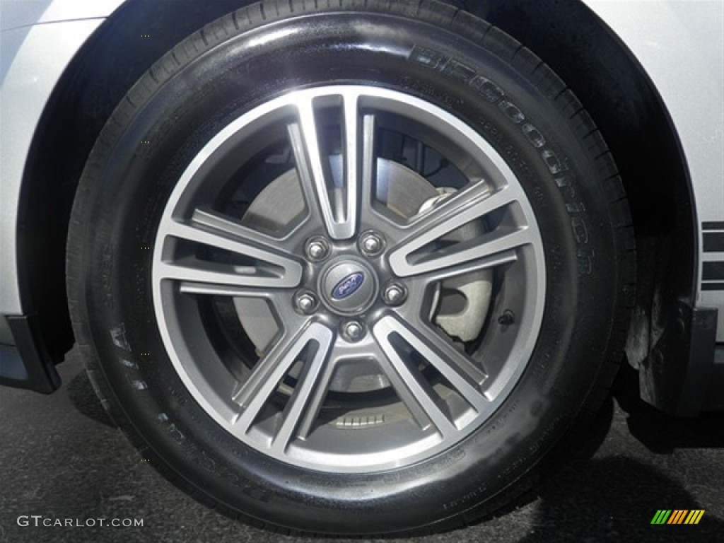 2011 Mustang V6 Premium Convertible - Ingot Silver Metallic / Stone photo #28