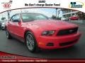 2010 Torch Red Ford Mustang V6 Premium Convertible  photo #1
