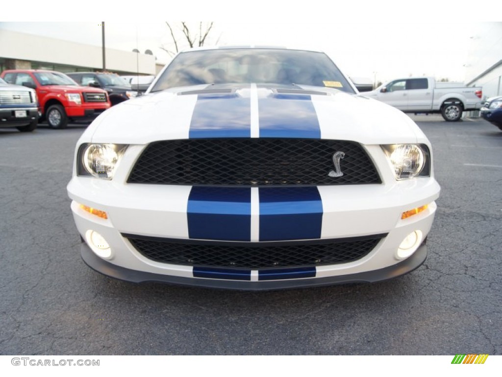 Performance White 2008 Ford Mustang Shelby GT500 Coupe Exterior Photo #62266427