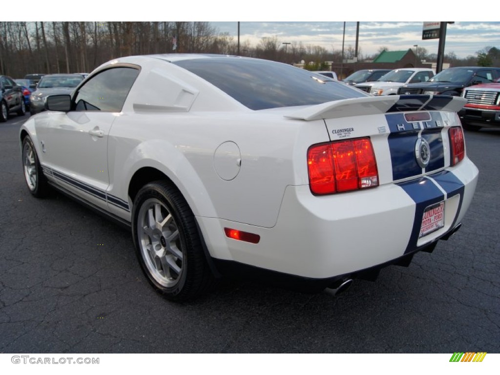 2008 Mustang Shelby GT500 Coupe - Performance White / Black photo #42