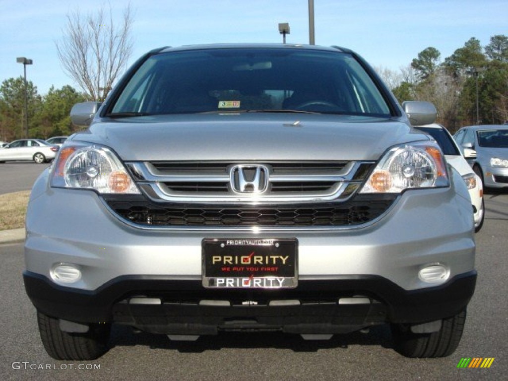 2010 CR-V EX-L - Alabaster Silver Metallic / Gray photo #8