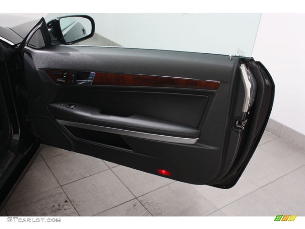 2010 E 350 Coupe - Black / Black photo #13