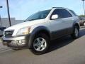 2008 Clear White Kia Sorento EX  photo #2