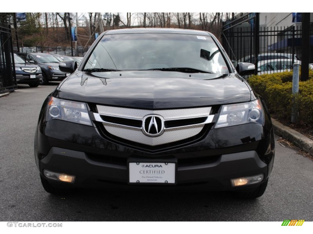 2009 MDX Technology - Formal Black / Ebony photo #2
