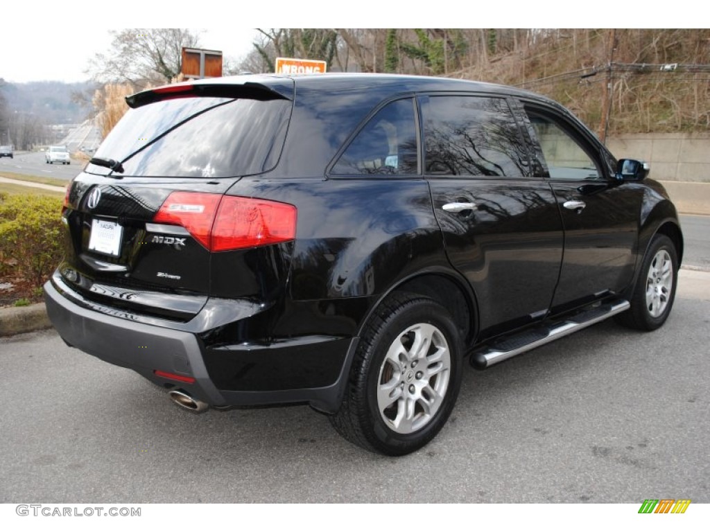 2009 MDX Technology - Formal Black / Ebony photo #4