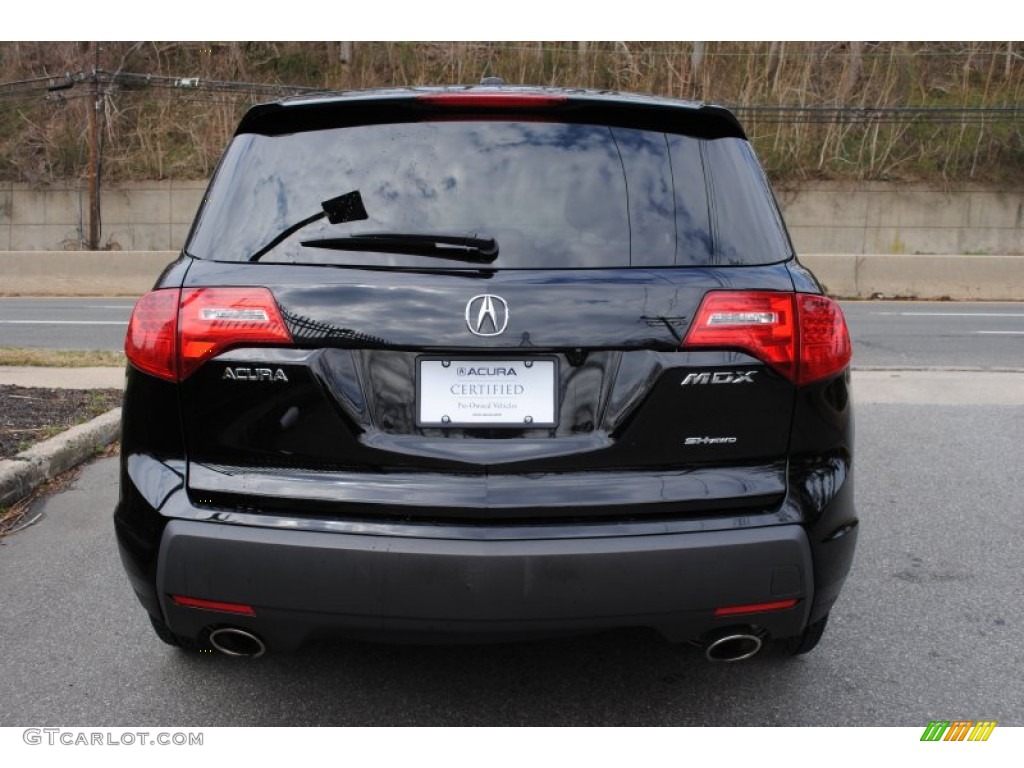 2009 MDX Technology - Formal Black / Ebony photo #5