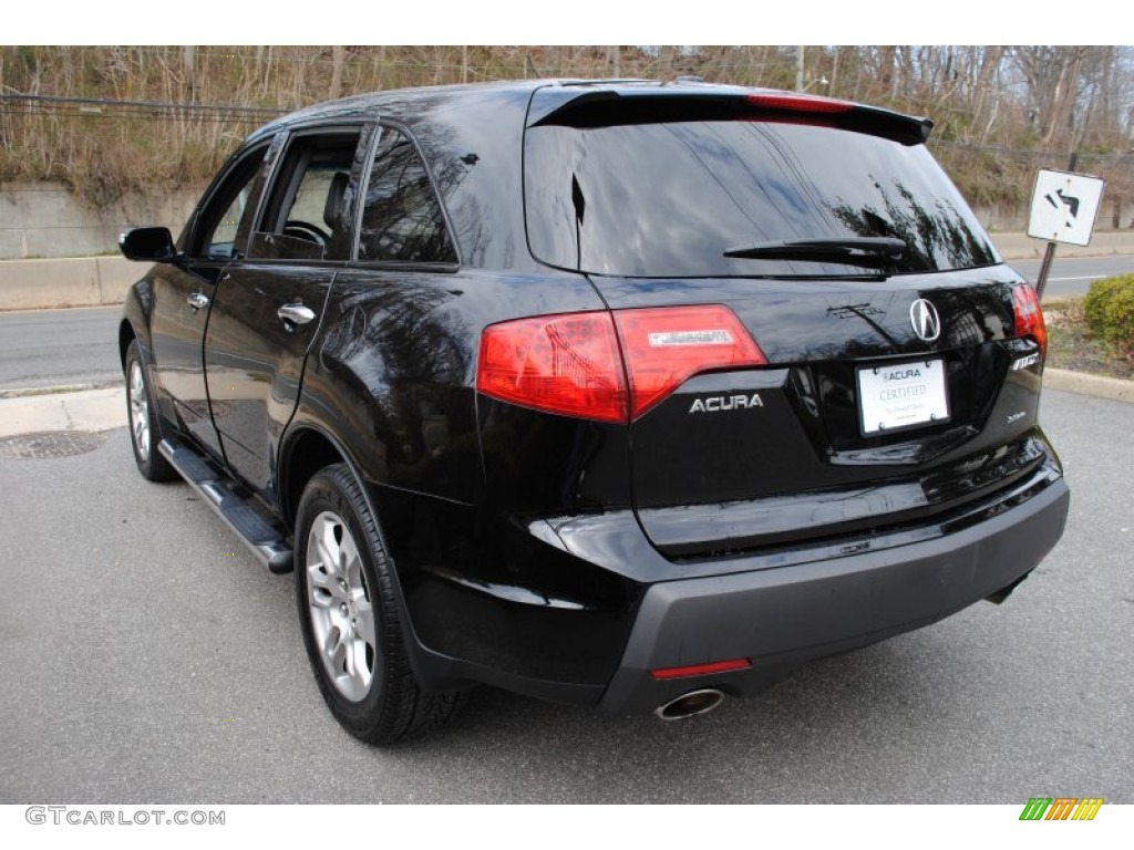 2009 MDX Technology - Formal Black / Ebony photo #6