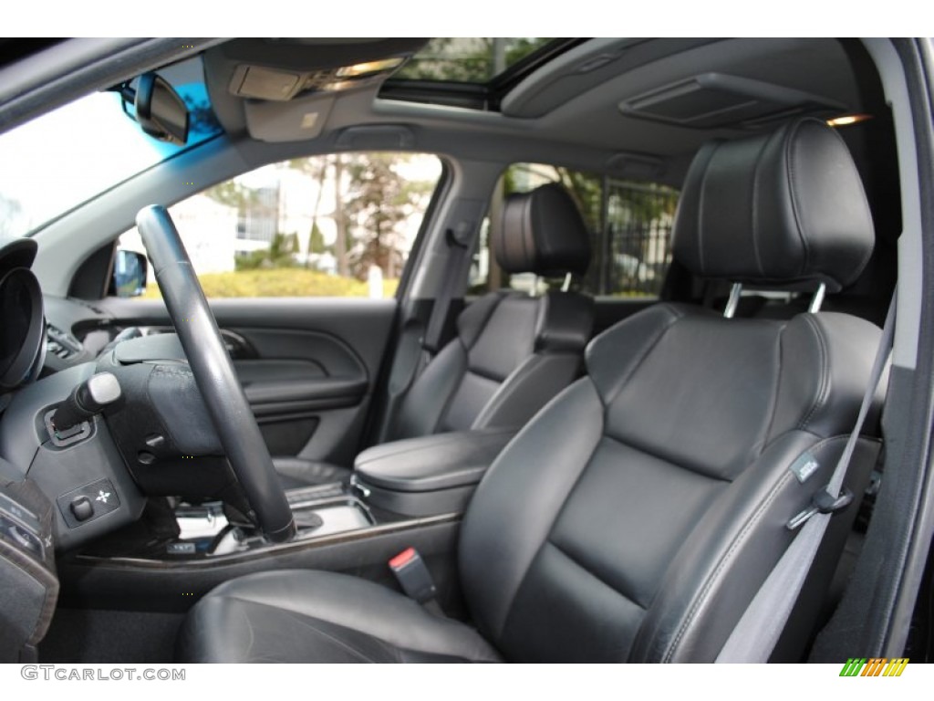 2009 MDX Technology - Formal Black / Ebony photo #12