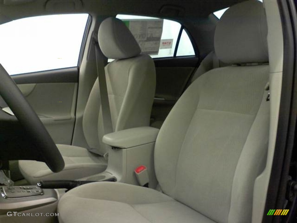 2012 Corolla LE - Nautical Blue Metallic / Bisque photo #10