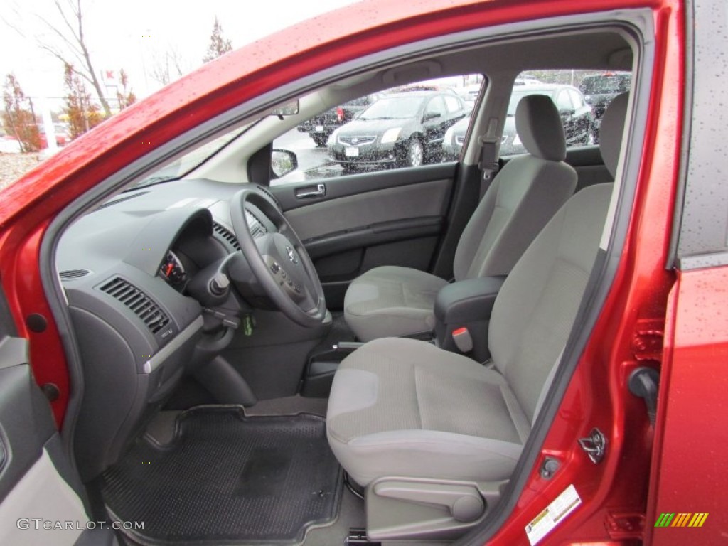 Charcoal Interior 2010 Nissan Sentra 2.0 SR Photo #62271427