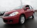 Red Brick Metallic 2010 Nissan Versa 1.8 S Sedan