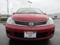 2010 Red Brick Metallic Nissan Versa 1.8 S Sedan  photo #2