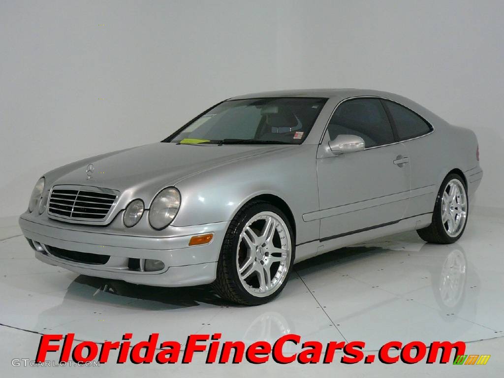 2001 Brilliant Silver Metallic MercedesBenz CLK 320 Coupe 543978